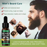 Men's Beard Care Kit For Men, Beard Oil, Beard Brush, Comb, Scissor, Storage Bag, Beard Care & Trimming Set