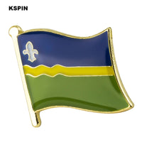 Curacao Flag Lapel pin badges for clothes Pin badges safety pin brooch XY0519