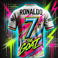 2025-26 CHATGPT Original Design New Arriavl The Goat Design Football Jersey Training Kit Oversized O-neck Soccer Tee
