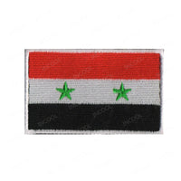 Saudi Arabia Qatar Palestine Egypt Turkey Oman UAE Yemen Iraq Syria Kuwait Lebanon Afghanistan Flags Embroidered Patches Badges