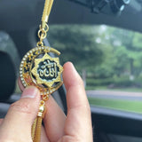 1pc Islamic Car Hanging Ornament - Vehicle Interior, Spiritual Gift for Drivers, Islamic Art, Elegant Accessory,Faithbased Gifts