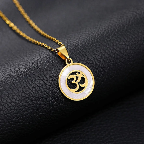 2024 new fashion stainless just yoga outdoor sports pendant necklace temperament everything collarbone chain birthday anniversar