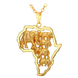 Multiple Countries Map Pendant Necklaces for Woman Man Gold Color IN USA HT ML MU CM PL UAE Africa CZ Map Unisex Jewelry Gift