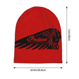 Indians Motorcycle Warm Knitted Cap Fashion Bonnet Hat Autumn Winter Outdoor Beanies Hats for Unisex Adult