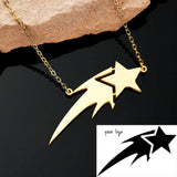 Customize Your Photo Patterns, Company Logo, Badge Necklace Design, Personalized Stainless Steel Jewelry Pendant Necklace