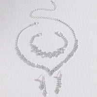 4/3 Pieces Of Wedding Season Women's Claw Chain Series Earrings, Necklaces, Bracelets, Jewelry Sets, Banquet And Holiday Gifts92