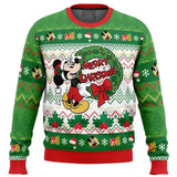 Mickey Mouse Anime Ugly New Year Christmas Gift Merry Christmas New Year's Eve New Men's and Women's Hoodies Sportswear