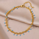 Anklets for women Foot bracelet women summer accessories Bracelet on the leg stainless steel ankle chain Jewelry
