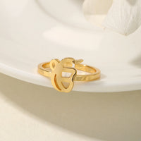 Sikhism Punjabi Special Symbol Ring 18K Stainless Steel Jewelry Personalized Jewelry Religious Memorial Jewelry Holiday Gift