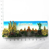 Spain Barcelona Fridge Magnets Tourist Souvenir Decoration Articles Handicraft Magnetic Refrigerator Stickers Collection Gifts