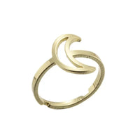 fashion Stainless Steel U Shape Geometric rings for women Simple Horse Shoe adjustable open rings Jewelry gifts 2024	Fashion Sta
