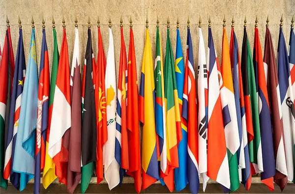 New  Oscam-7 Line European Flag, 4K, Germany, Poland, Italy, Netherlands, Czech, Netherlands, Netherlands, Spain, UK