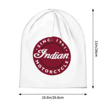 Indians Motorcycle Warm Knitted Cap Fashion Bonnet Hat Autumn Winter Outdoor Beanies Hats for Unisex Adult