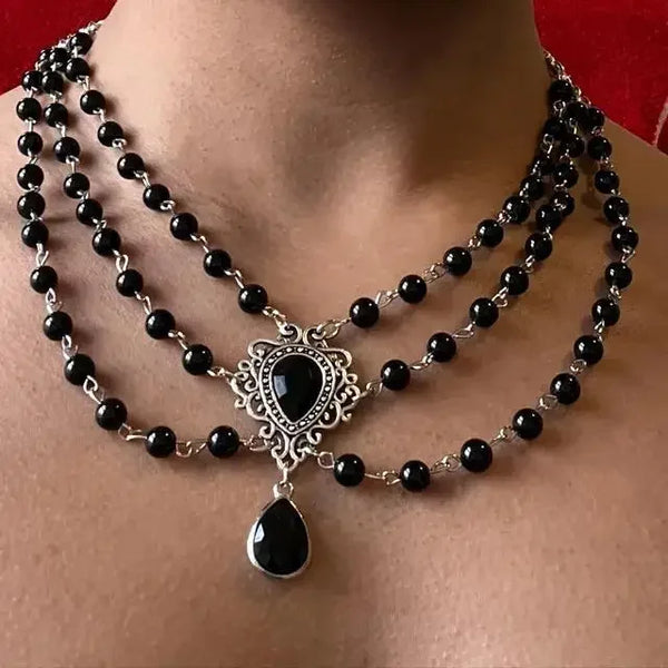 Medieval Gothic Style Necklace Renaissance Period Fairy Tale Fantasy Jewelry Pendant Accessories Chinese Manufacturer