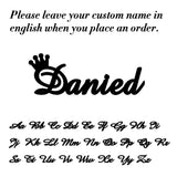 My Shape Custom Name Phone Number Keychain for Car Anti-lost Keyrings Personalized Name Keyholder Stainless Steel Jewelry Gifts