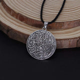 2024 new fashion alloy circular pendant necklace temperament with clavicle chain men's and women's accessories accessories