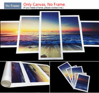5 Panel Golden Temple Amritsar Wall Pictures Canvas Painting Religious India Sikh Posters and Prints for Living Room Decoration