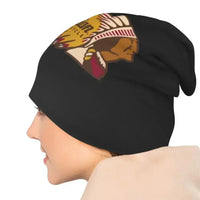 Indians Motorcycle Warm Knitted Cap Fashion Bonnet Hat Autumn Winter Outdoor Beanies Hats for Unisex Adult