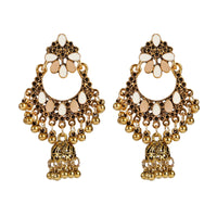 Pendientes Gypsy Ethnic Round Bells Indian Jewelry Earrings Vintage Tribe Jhumka Earrings Kolczyki Wedding Jewelry