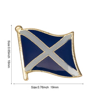 National Flag Metal Pin Badge Decorative Brooch Pins for Clothes Brooch Jewelry Rozetten Papier