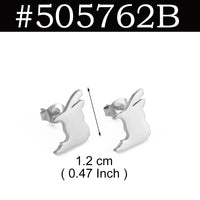 Venezuela,Afghanistan,Lebanon Cedar,Madagascar,India Punjab,Trinidad and Tobago Stud Earrings Stainless Steel Jewelry #505621