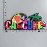 PVC Fridge Magnets Tourist Fridge Magnets for Cancun Mexico Honduras Fridge Decorations Stickers Home Decor