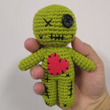 Various Color Handmade Thai Voodoo Doll Unique Creepy Horror Party Ornament Witchcraft Trick Props for Halloween Christmas Decor