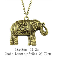 Birthday Gifts Necklace 45Cm Or 70Cm Long Chain Elephant Neck Decoration Choker Neck