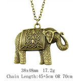 Birthday Gifts Necklace 45Cm Or 70Cm Long Chain Elephant Neck Decoration Choker Neck
