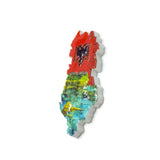 3D Albania Fridge Magnet - ‌Cute Decorative Room Decor, Strong Refrigerator Magnets