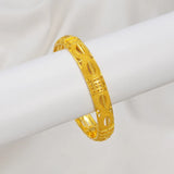 Anniyo 1Piece Alloy Bracelets,Can be Opened Bangles for Women Ethiopian Jewelry African Arab Birthday Party #203916