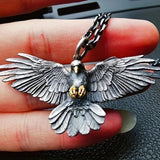 Domineering Eagle Animal Necklace Men's Punk Personality Trendy Casual Party Jewelry