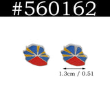 Anniyo Guadeloupe Reunion Island Martinique French Guiana Antigua Map Earrings for Women Girls Stainless Steel Jewelry #533962