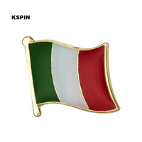 Italy Flag Badge Brooch Natinal Lapel Pins Flag Lapel Pins Country Flag Badge