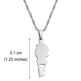 Anniyo Syria Lebanon Pendant Necklaces for Women Girls Jewelry