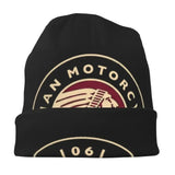 Indians Motorcycle Warm Knitted Cap Fashion Bonnet Hat Autumn Winter Outdoor Beanies Hats for Unisex Adult