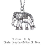 Birthday Gifts Necklace 45Cm Or 70Cm Long Chain Elephant Neck Decoration Choker Neck