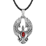 Domineering Flying Eagle Animal Pendant Necklace Men's Fashion Rap Cool Trendy Party Jewelry