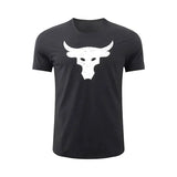 Casual Men Project Rock Blood Sweat Respect Graphic TShirt Male Fashion Top Hombre Summer Tee Roupas Masculinas Oversized Unisex