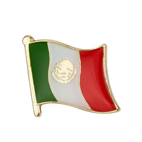 Flags, badges, and pins of countries around the world-