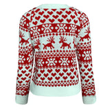 Winter 2025 Women's Christmas Sweater Soft Cute Xmas Look Knitwear Long Sleeve O Neck Jumpers Top Streetwear Y2K Style Pullovers