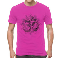 Om Aum Symbol Goa T Shirts Men Fashion T Shirts Namaste Buddhism Hinduism Tshirts Cotton Oversized Tee Tops Clothes