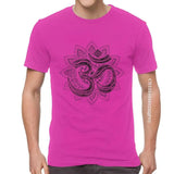 Om Aum Symbol Goa T Shirts Men Fashion T Shirts Namaste Buddhism Hinduism Tshirts Cotton Oversized Tee Tops Clothes