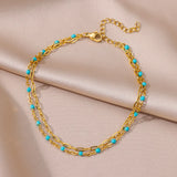 Anklets for women Foot bracelet women summer accessories Bracelet on the leg stainless steel ankle chain Jewelry