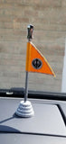 SIKH Punjabi Chardi Kala Nishan Sahib Khanda Khalsa Flag Desktop Stand Singh