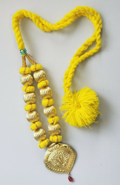 Punjabi Folk Cultural Bhangra Gidha Patiala Kaintha Pendant Cultural Necklace H1
