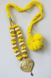 Punjabi Folk Cultural Bhangra Gidha Patiala Kaintha Pendant Cultural Necklace H1