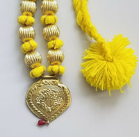 Punjabi Folk Cultural Bhangra Gidha Patiala Kaintha Pendant Cultural Necklace H1
