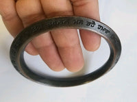 Nanak Mool Mantar Gobind Singh Chaupai Sahib Engraved Sikh Kaur Khalsa Kara N1