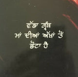 ਸੂਹੇ ਅੱਖਰ Soohay Akhar Oh Aakhdi Hai Punjabi Poems Poetry by Sukhvir Singh Book